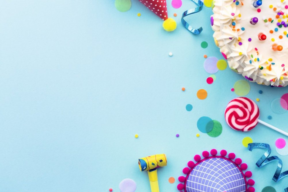 Торт с фоном вечеринки