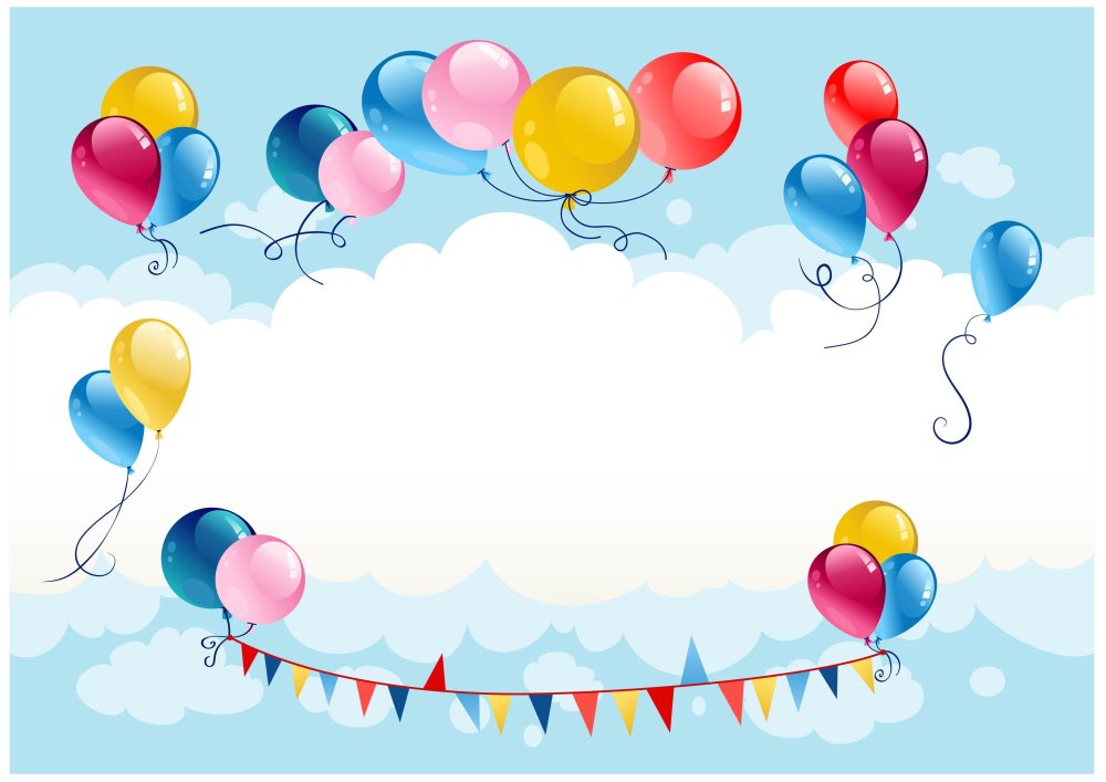 Красивые фоны для детских праздников