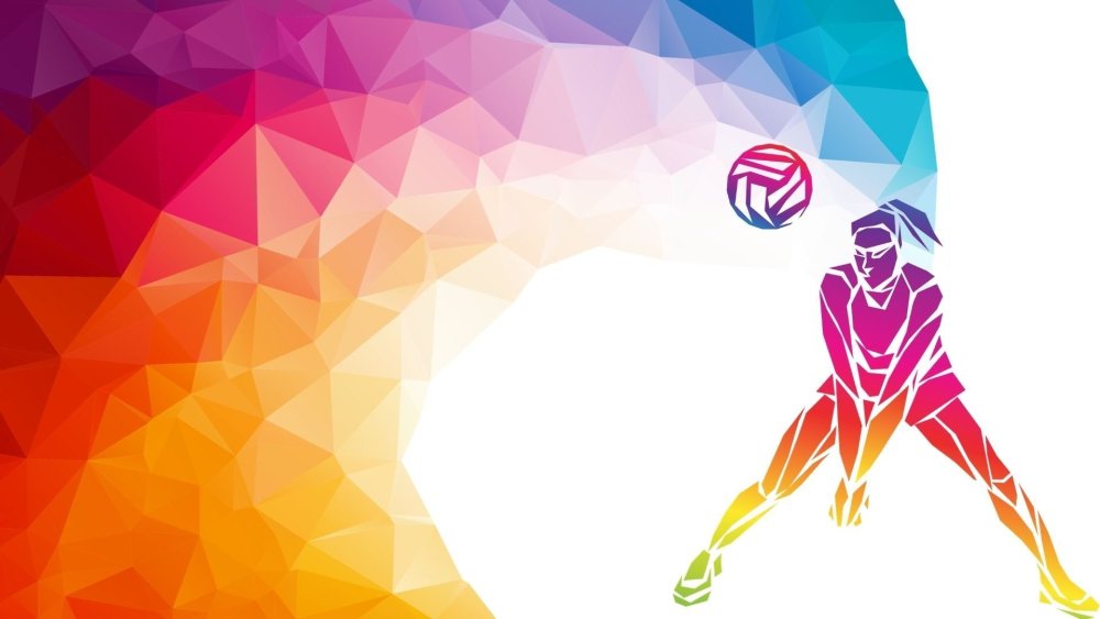 Спортивные фоны для детского сада