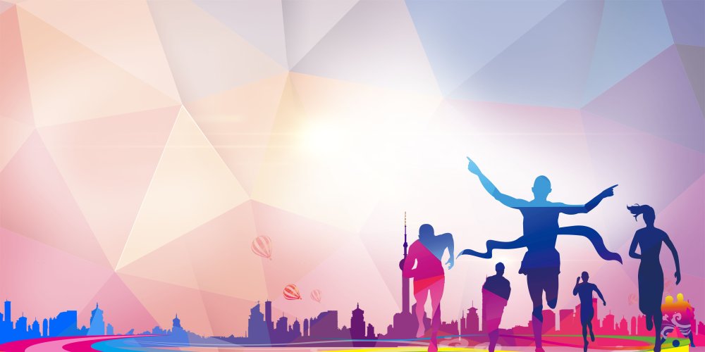 Спортивный фон для презентации