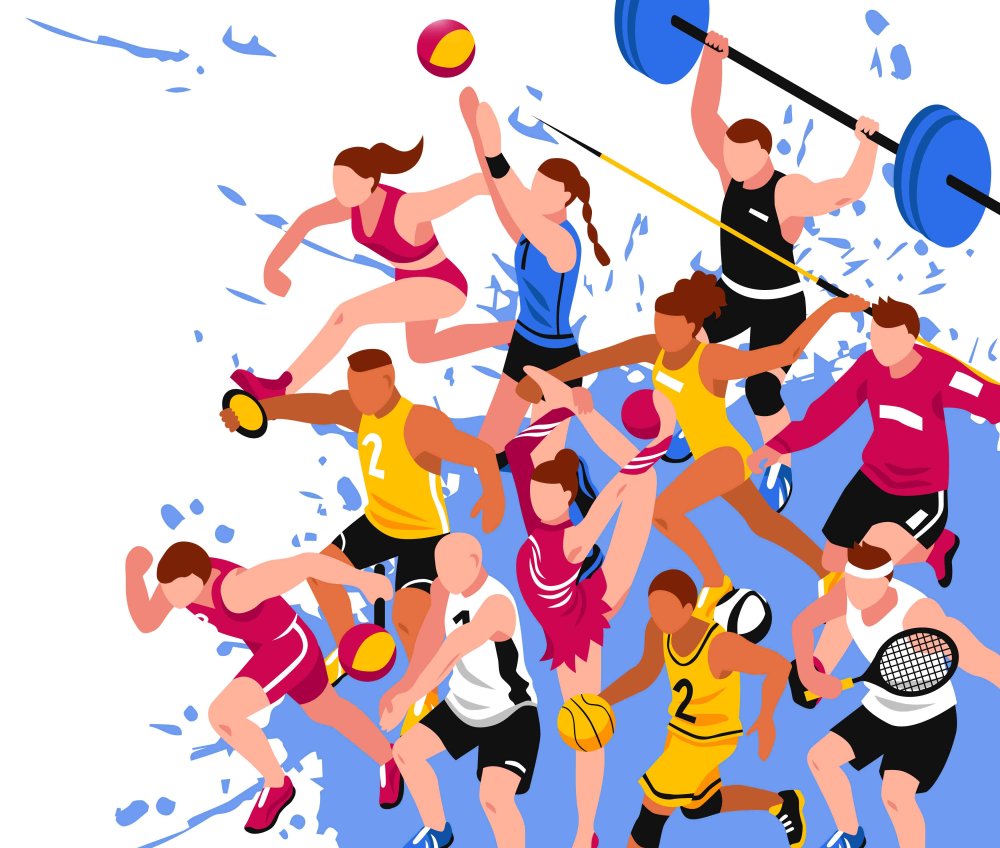 Фон спортивная тематика