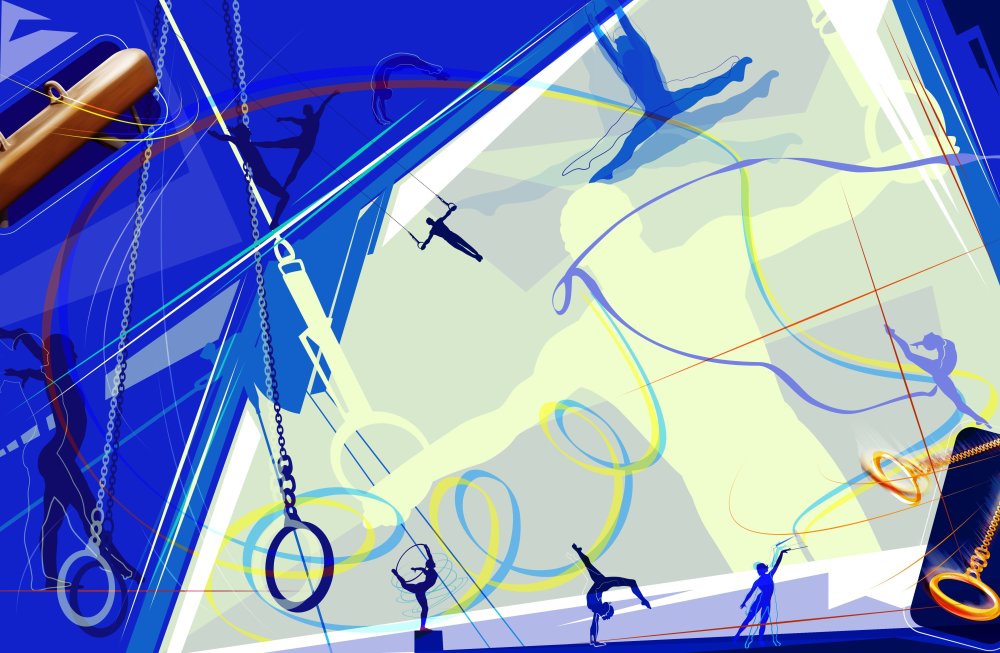 Бег абстракция