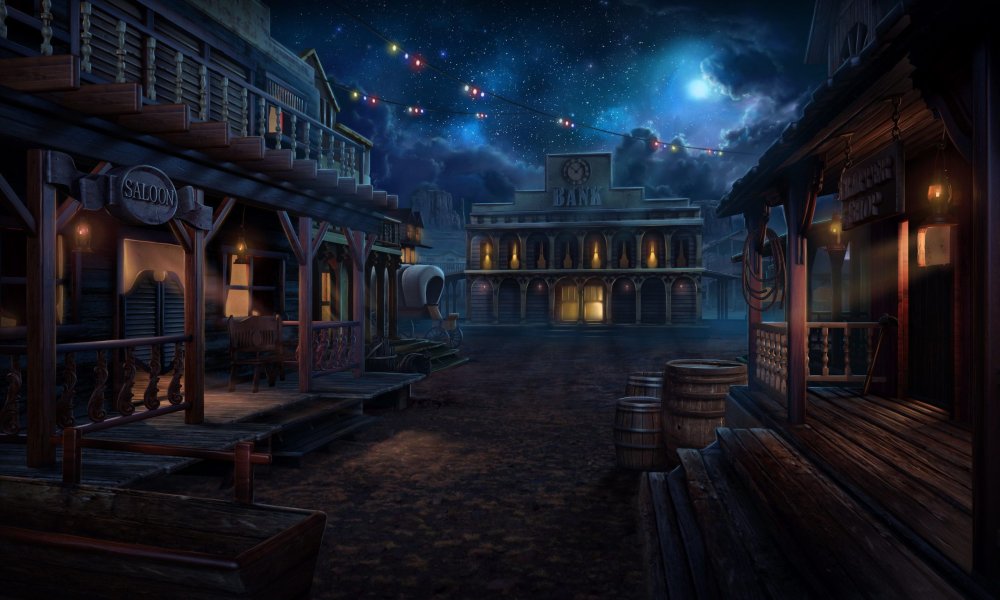 Фэнтези город таверна