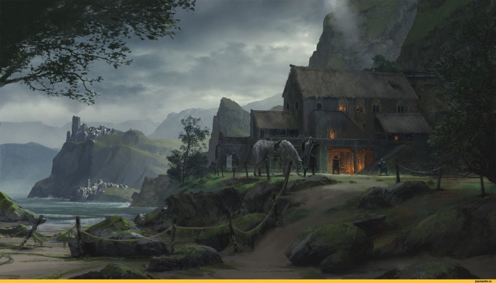 Деревня средневековье фэнтези