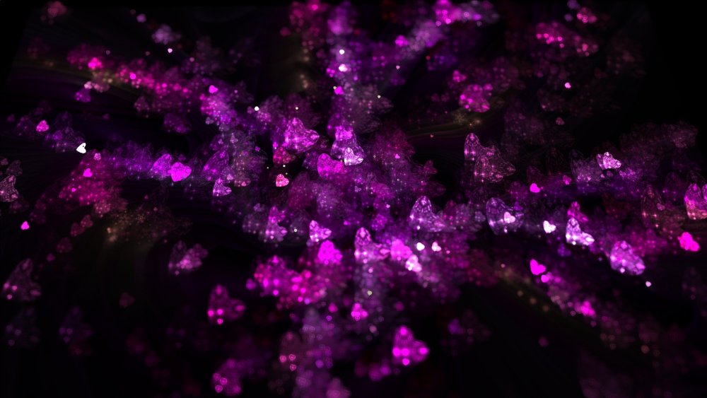 Пурпурные блестки