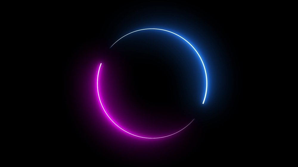 Неоновый круг