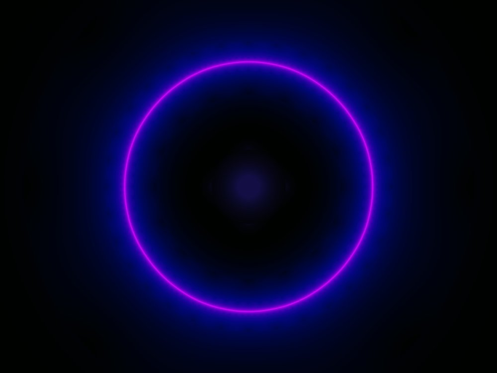 Неоновый круг