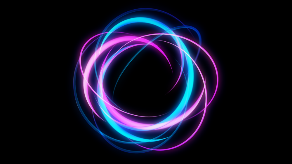 Неоновый круг
