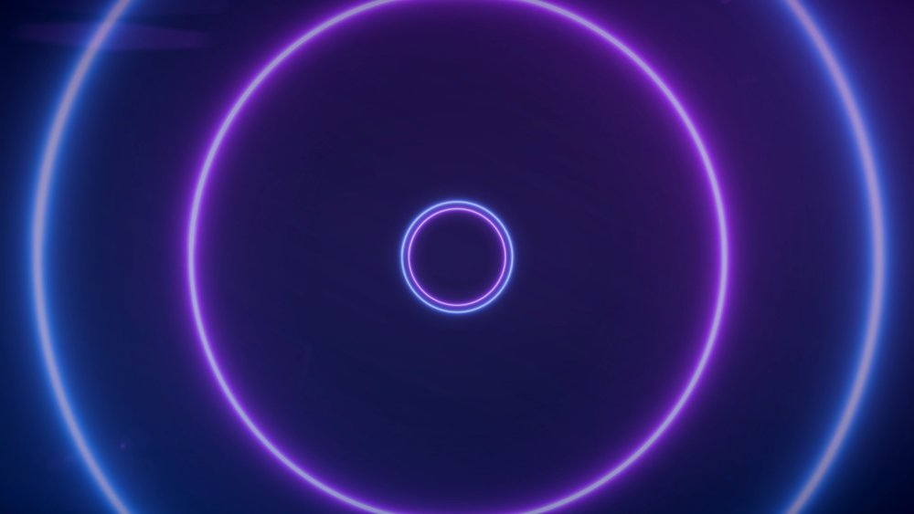 Неоновый круг