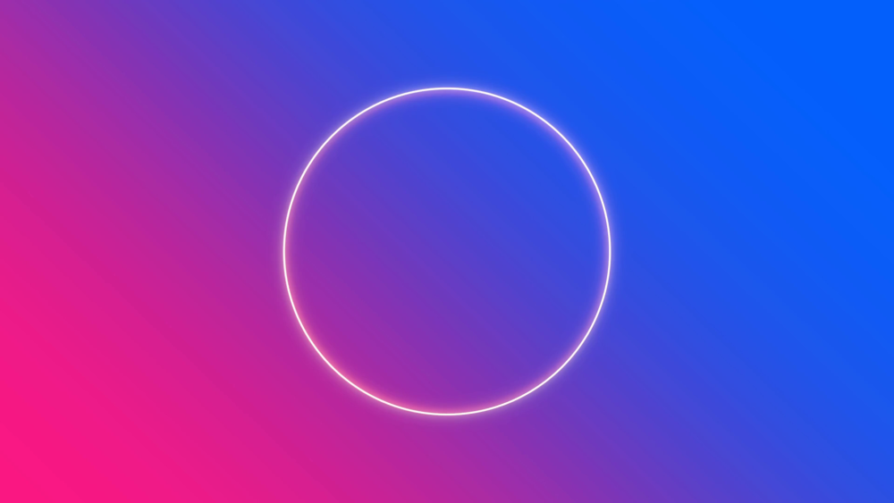 Розовый неон