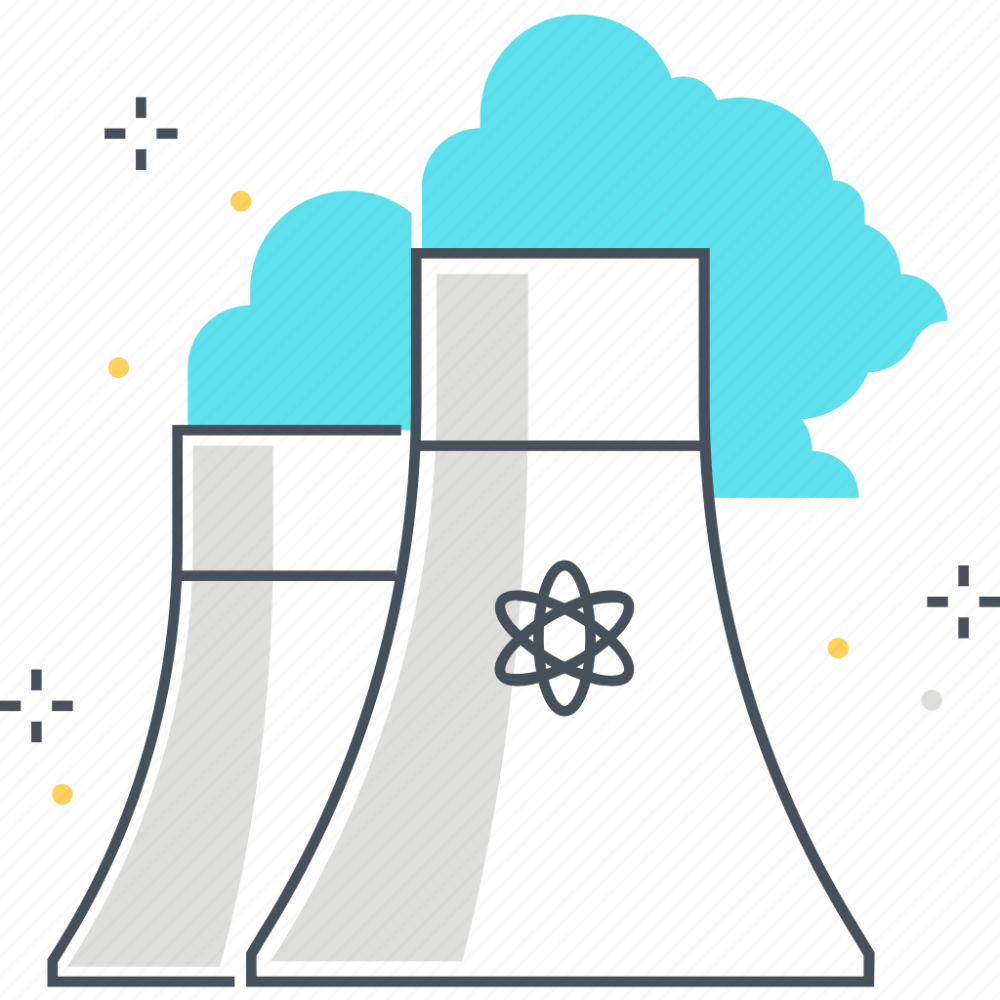 Мультяшная атомная станция