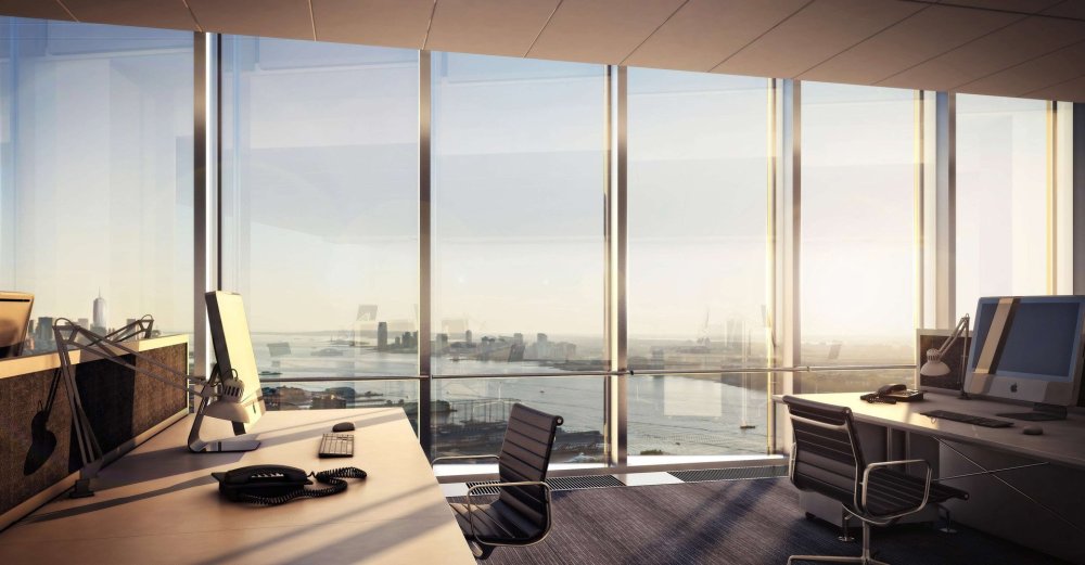 Панорамный вид из офиса
