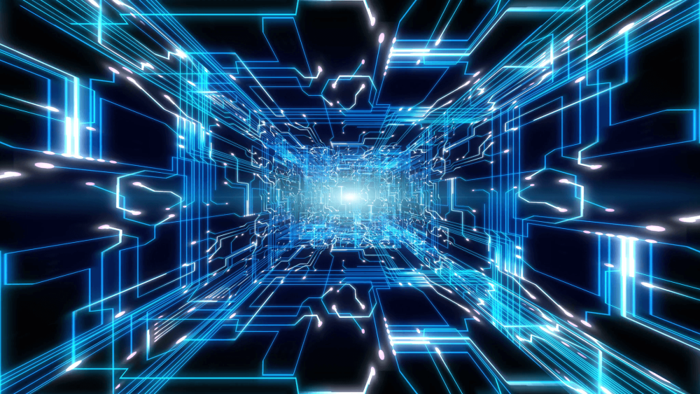 Фон в стиле Hi-Tech