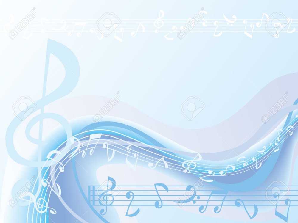 Музыкальный фон для буклета