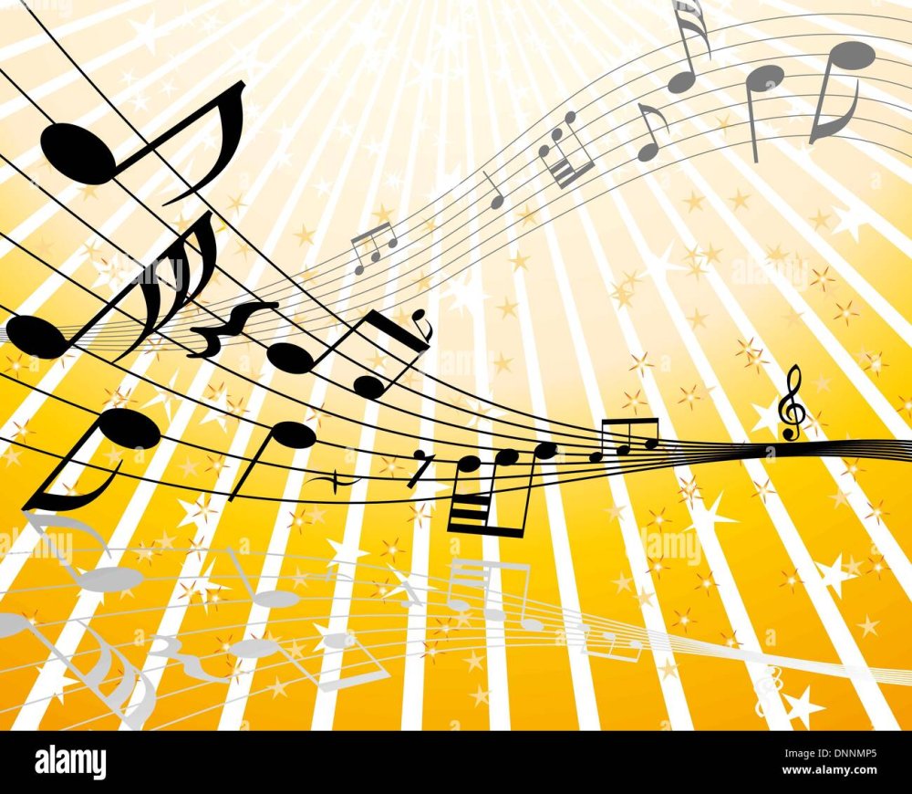 Скрипичный ключ и Ноты картинки