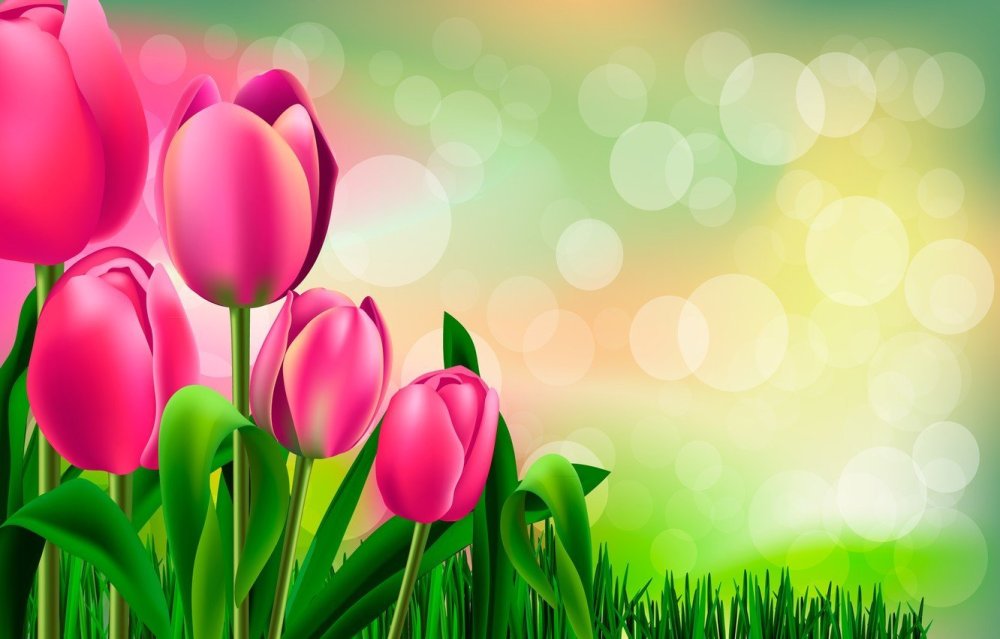 Весенний фон