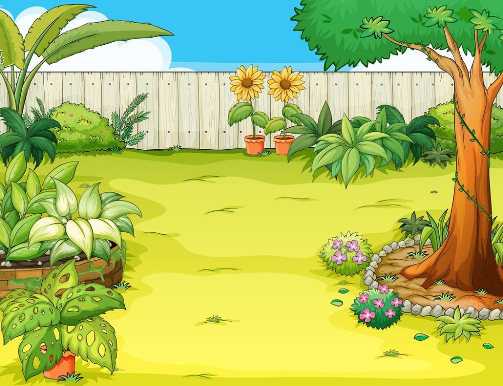 Мультяшная деревня