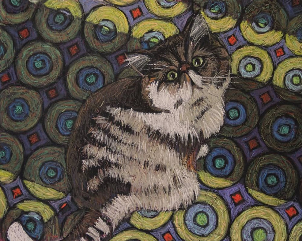 Наталья Леонова пастель картины