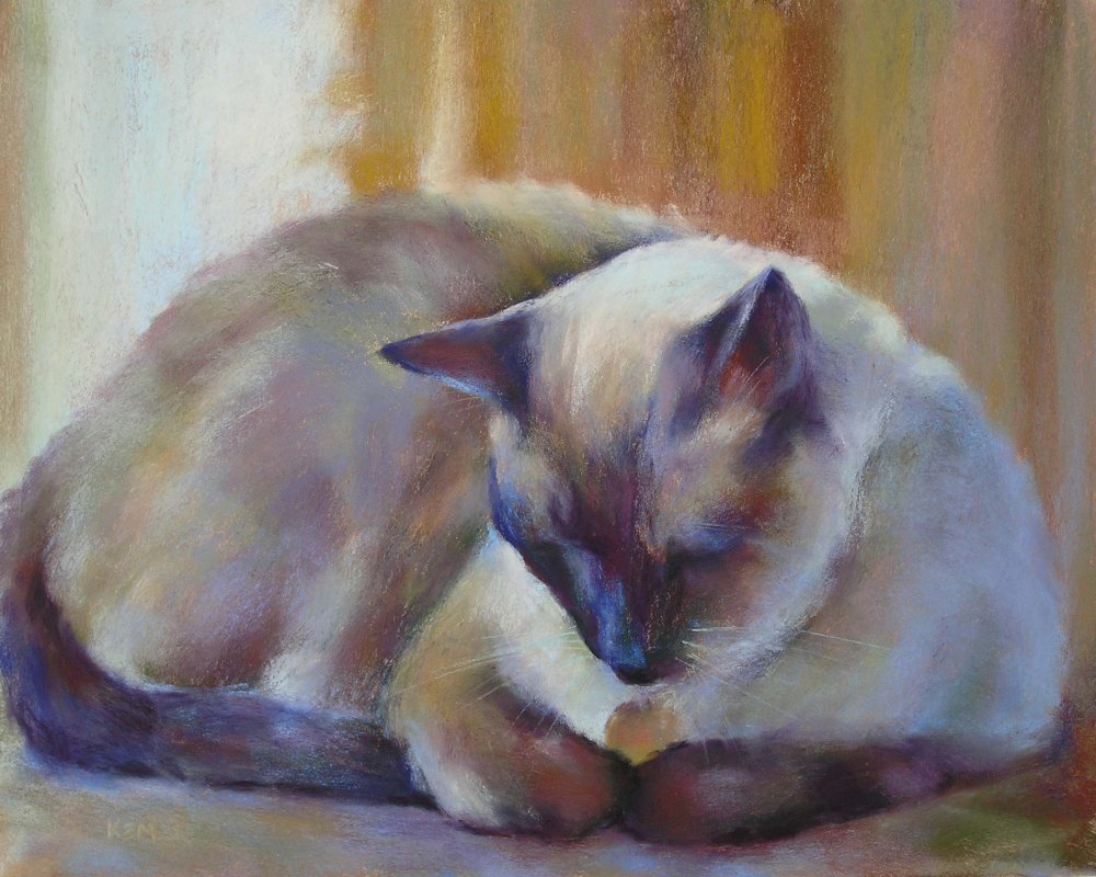 Картины в технике пастель