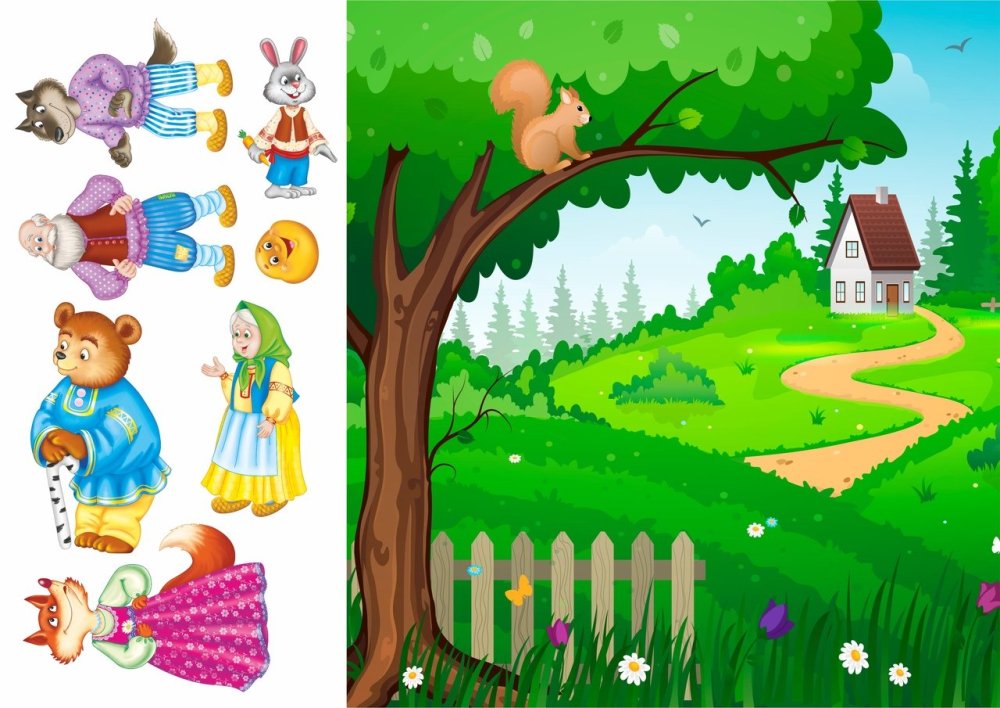 Сказка Репка герои сказки