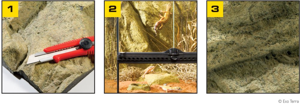 Декорации в террариум для ящерицы из бечевки