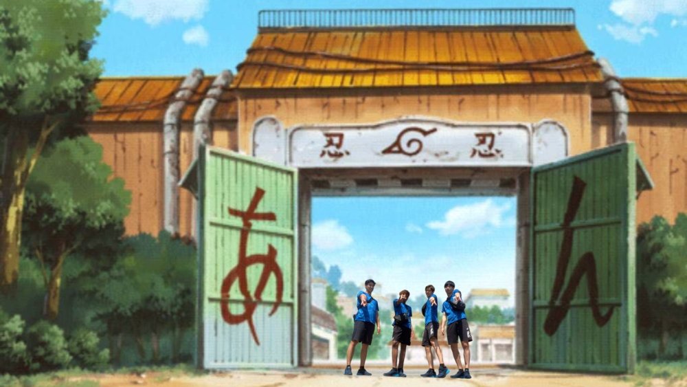 Деревня Коноха из Наруто