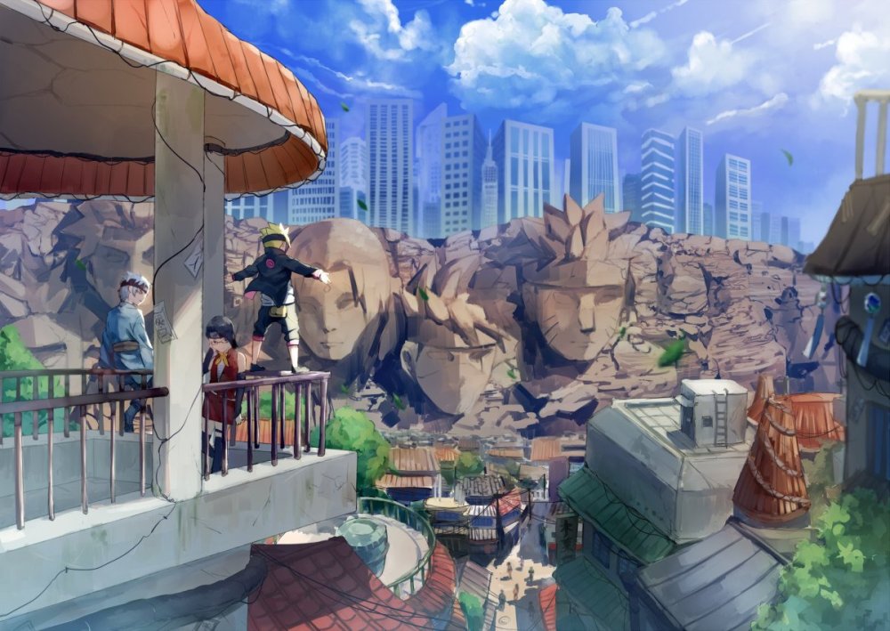 Разрушенная Коноха