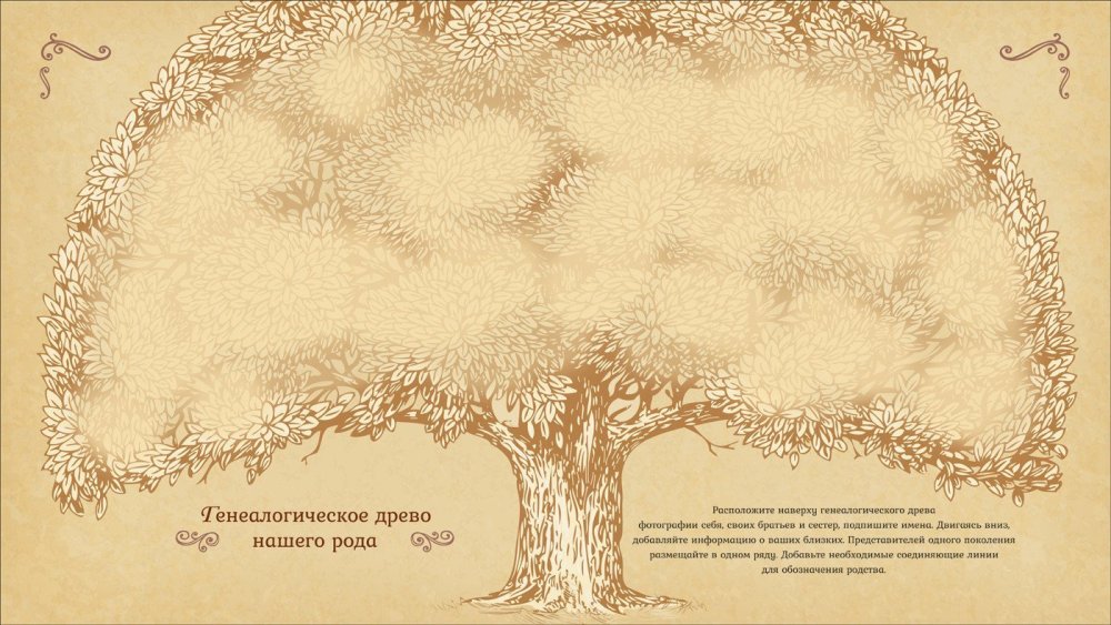 Фон для генеалогического дерева