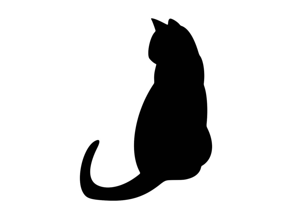 Силуэт кота