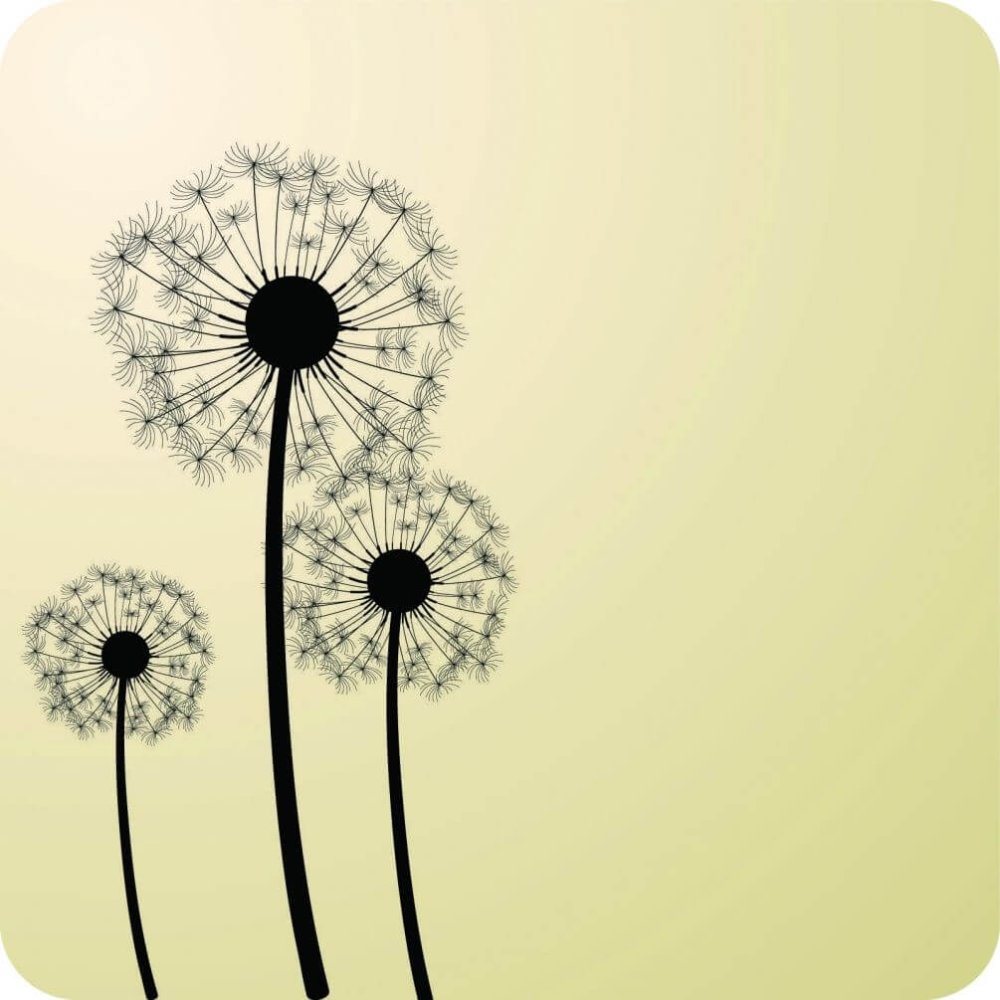 Одуванчик вектор