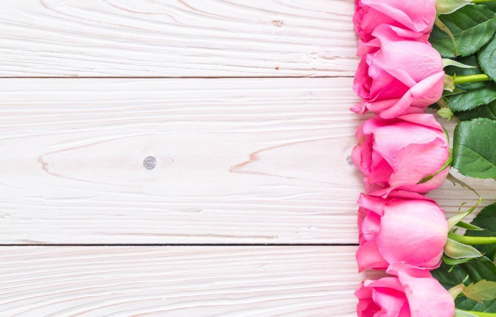 Фотофон дерево с цветами