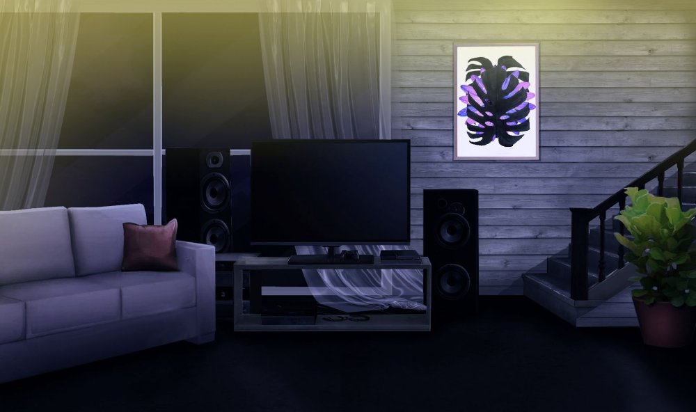 Зал гача лайф фон комната