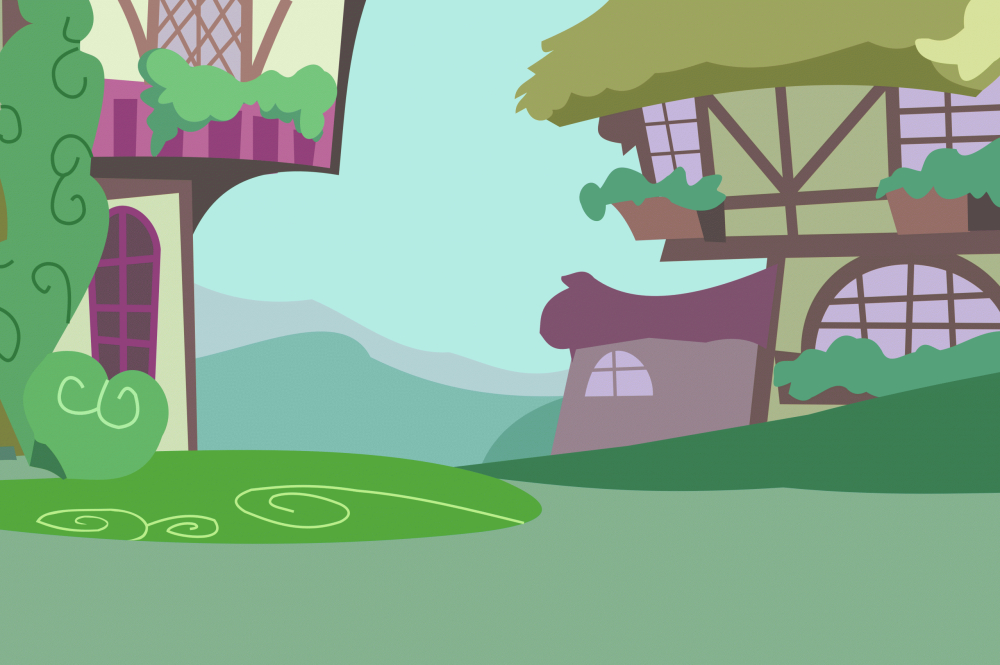 Задний фон пони