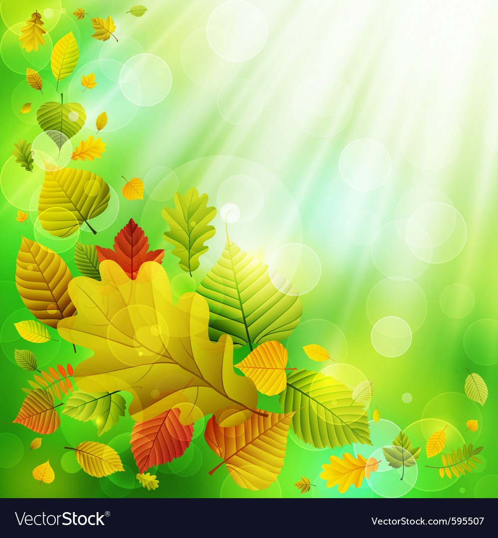 Осенний фон для фотошопа детский