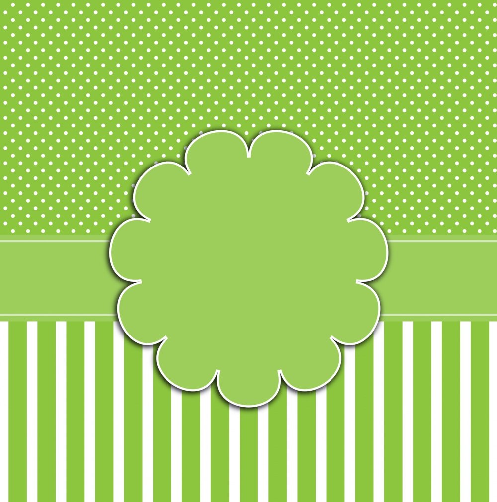 Бумага для скрапбукинга в зеленых тонах