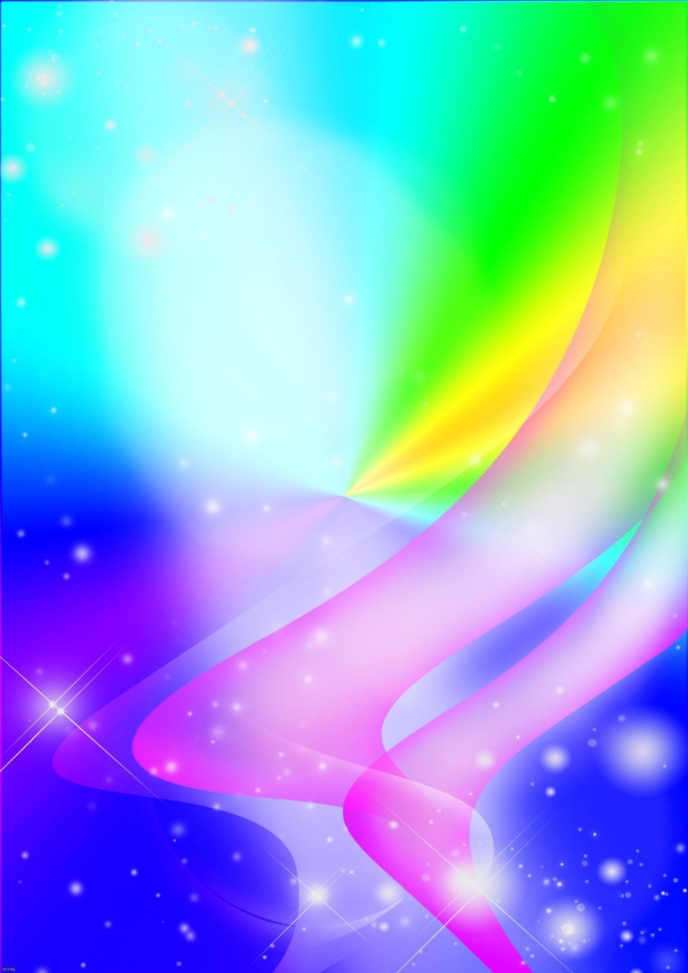 Радужные фоны для презентаций