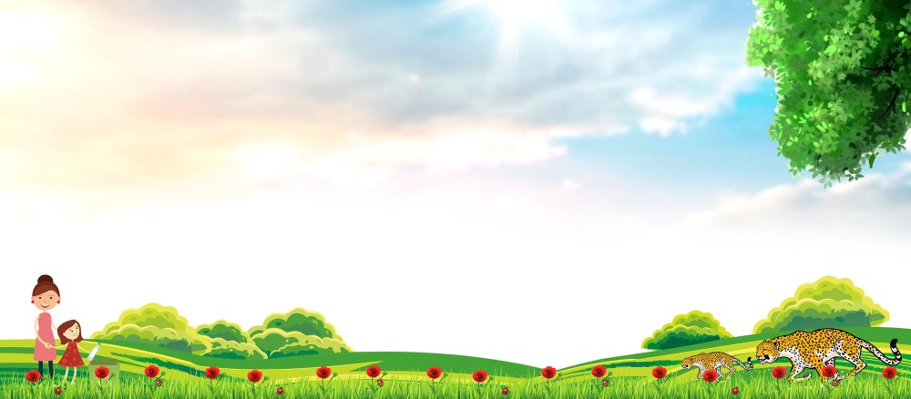 Фон для детей горизонтальный