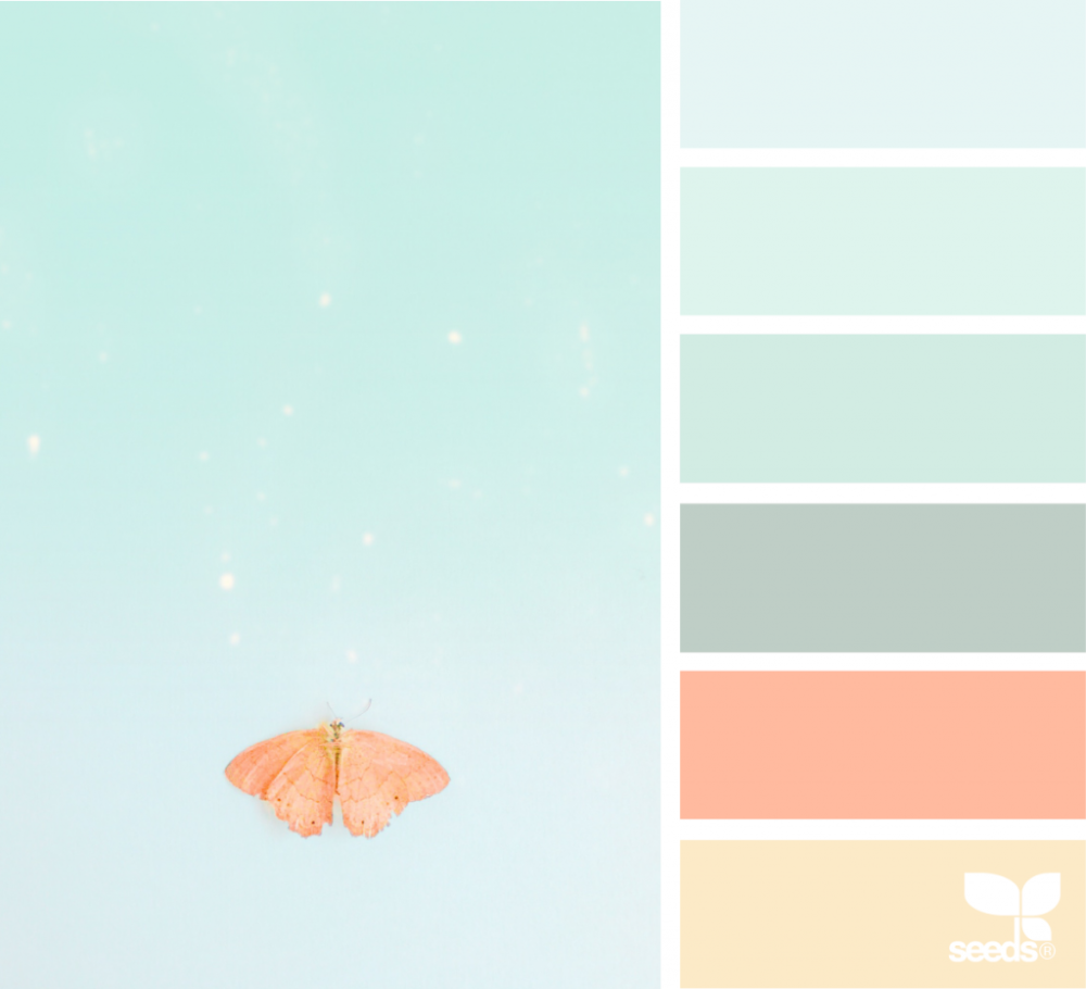 Палитры пастельных цветов для дизайнеров