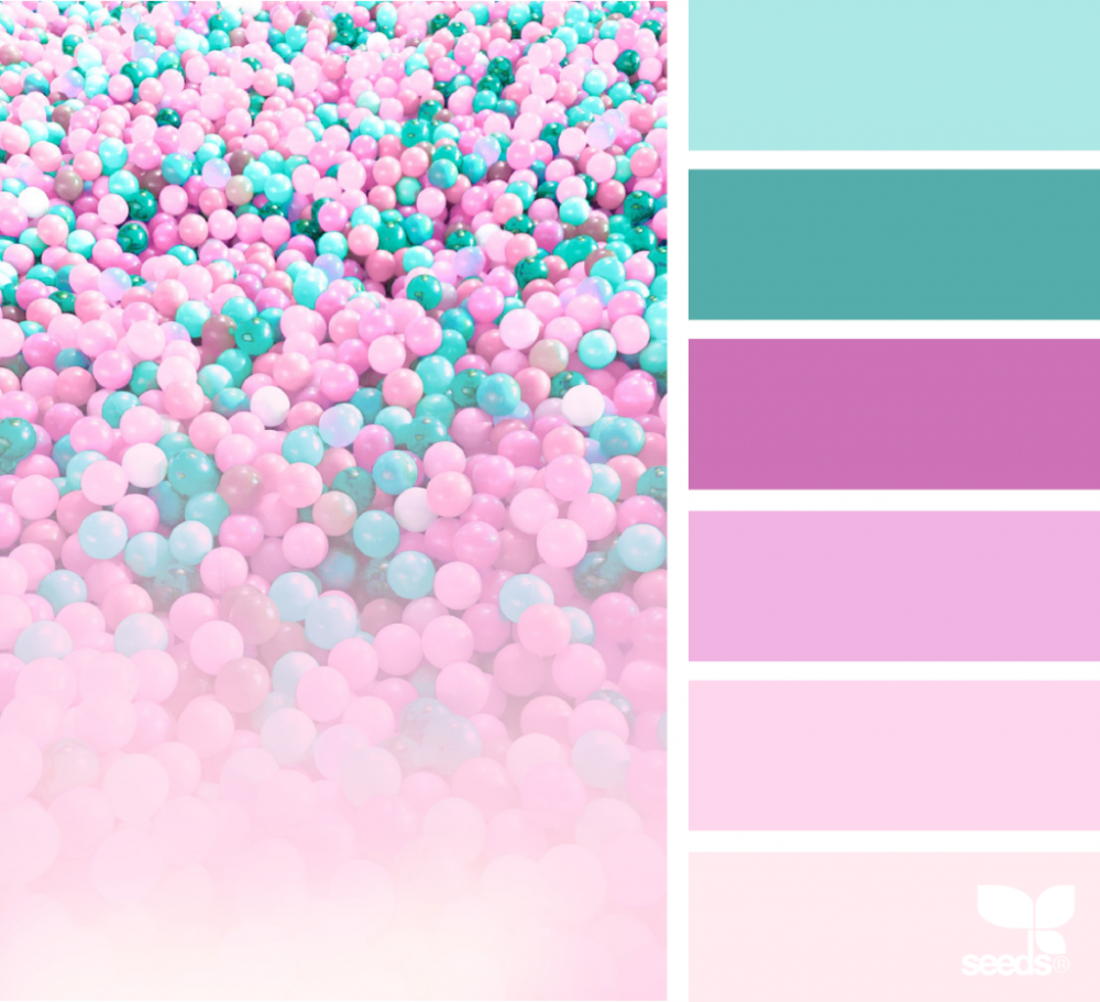 Сочетание пастельных цветов