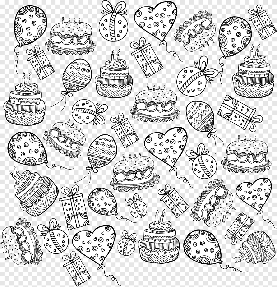 Паттерн сладости черное