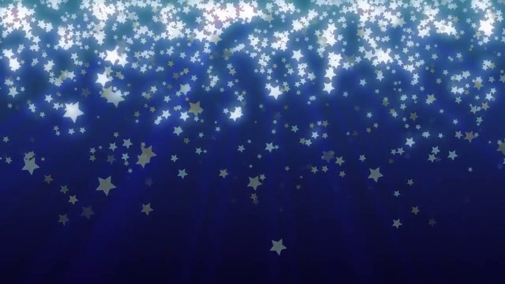 Синий фон со звездами