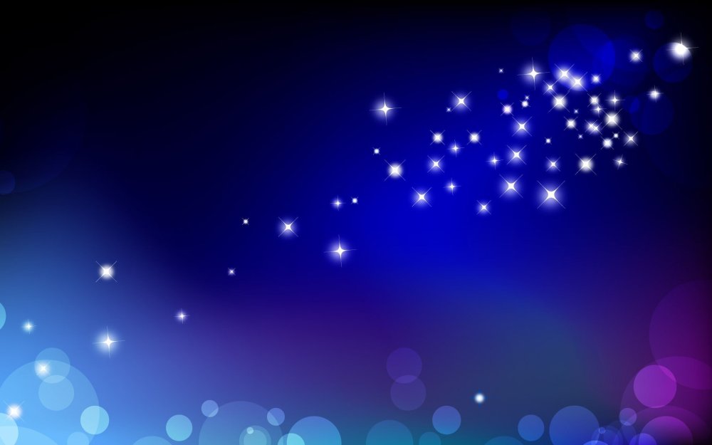 Синий праздничный фон