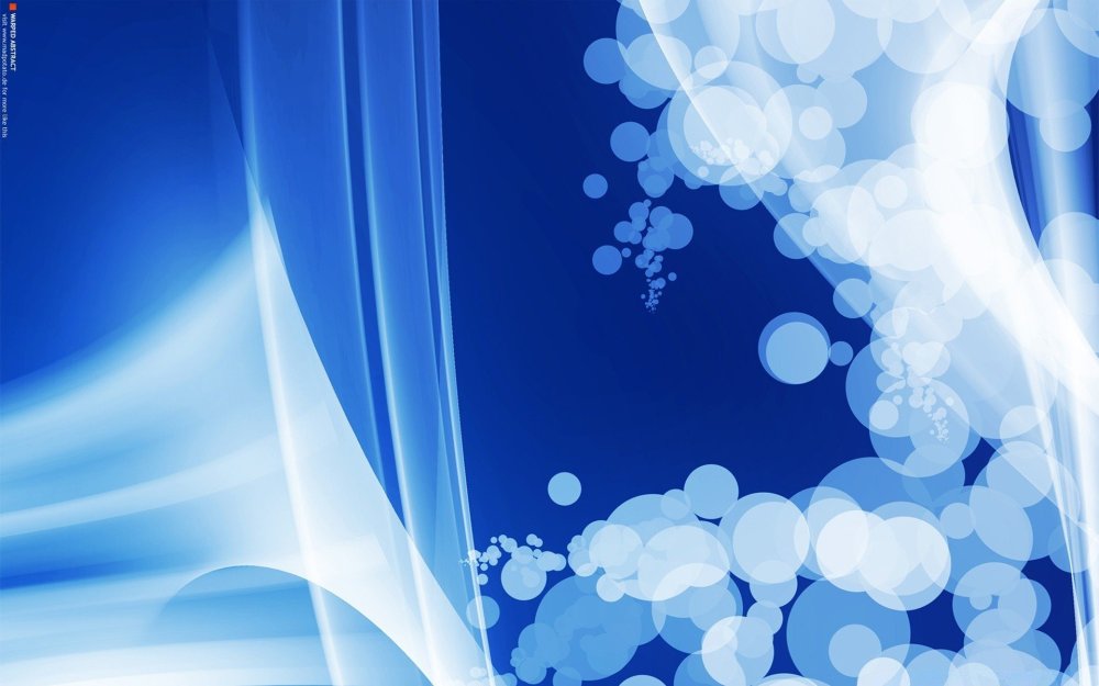 Синий фон
