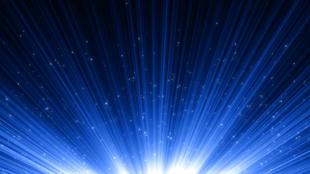 Синие лучи