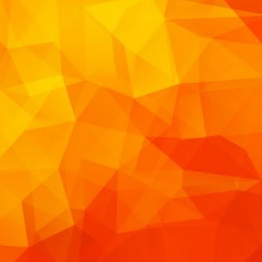 Оранжевый геометрический фон