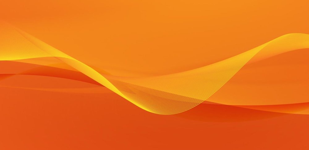 Оранжевый фон для баннера