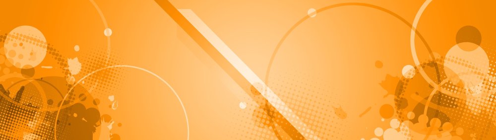Оранжевый технологичный фон