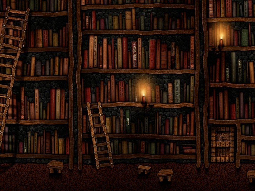 Жуткая библиотека