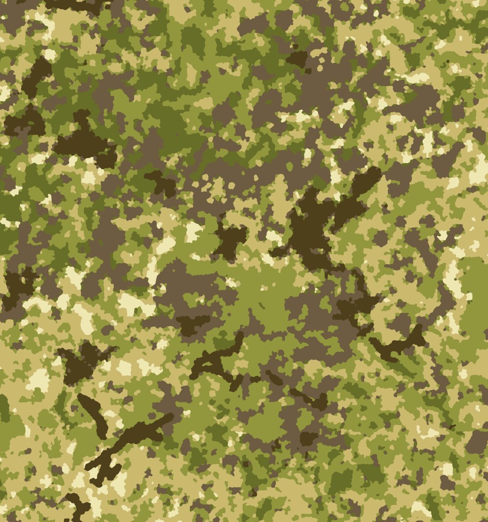 Военный в цифровом камуфляже