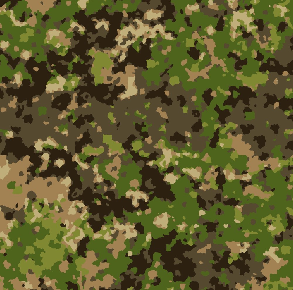 Woodland Camouflage pattern